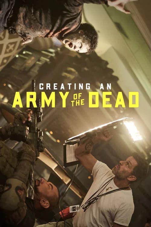 Poster phim Hậu trường Đội quân người chết (2021)