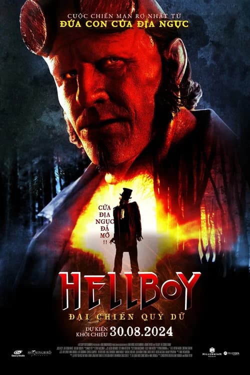 Poster phim Hellboy: Đại Chiến Quỷ Dữ (2024)
