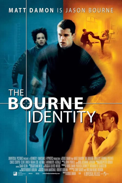 Poster phim Hồ sơ điệp viên Bourne (2002)