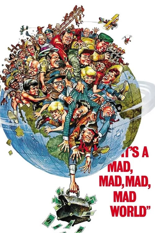 Poster phim It's a Mad, Mad, Mad, Mad World (1963)