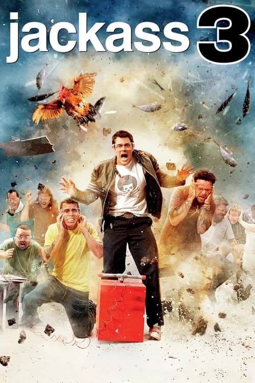 Poster phim Jackass 3D (2010)
