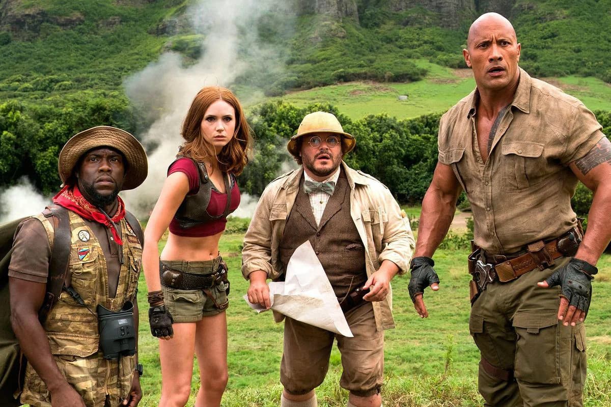 Backdrop phim Jumanji: Trò chơi kỳ ảo