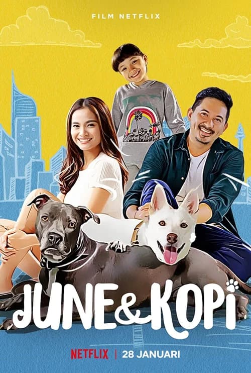 Poster phim June & Kopi (2021)
