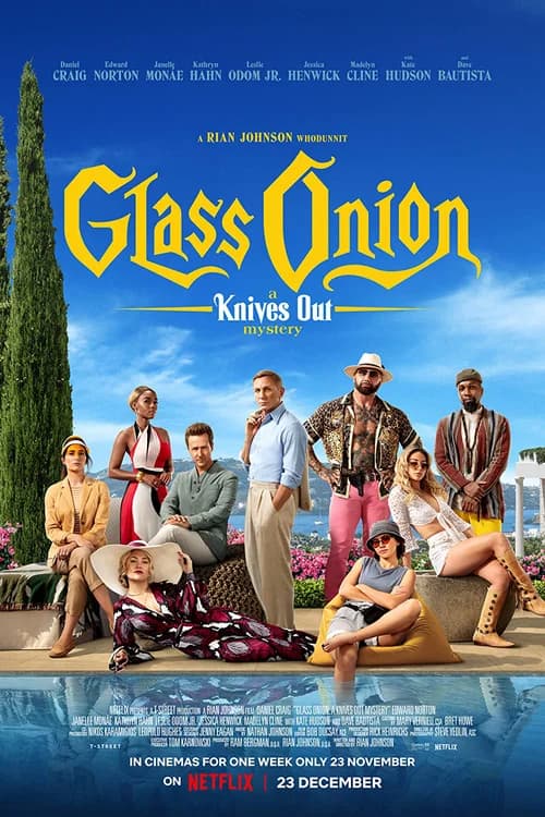 Poster phim Kẻ đâm lén: Glass Onion (2022)