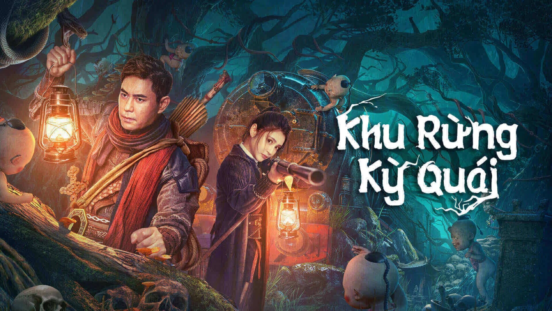 Backdrop phim Khu Rừng Kỳ Quái