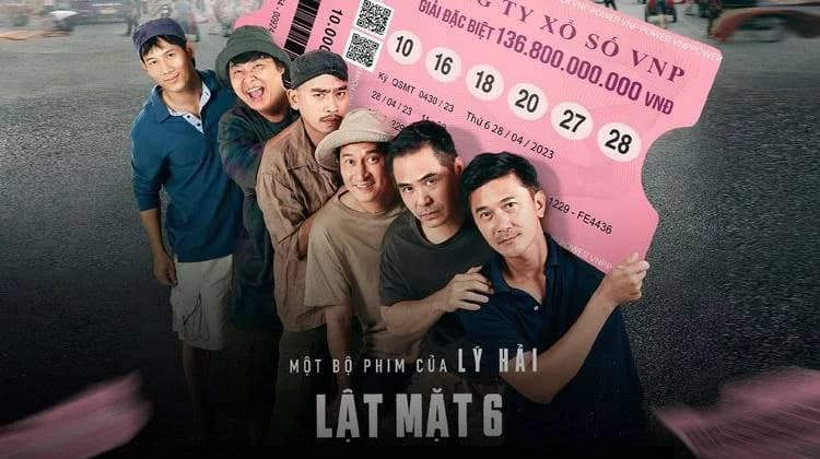 Backdrop phim Lật Mặt 6: Tấm Vé Định Mệnh