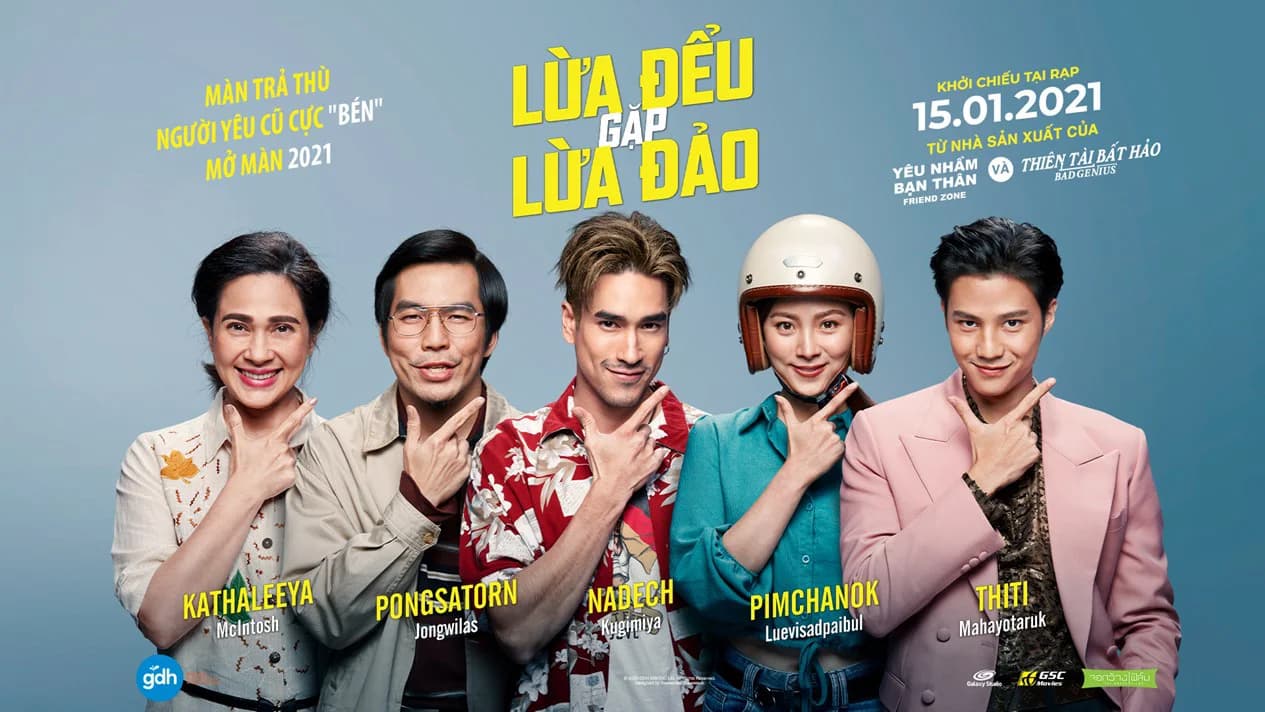 Backdrop phim Lừa đểu gặp lừa đảo