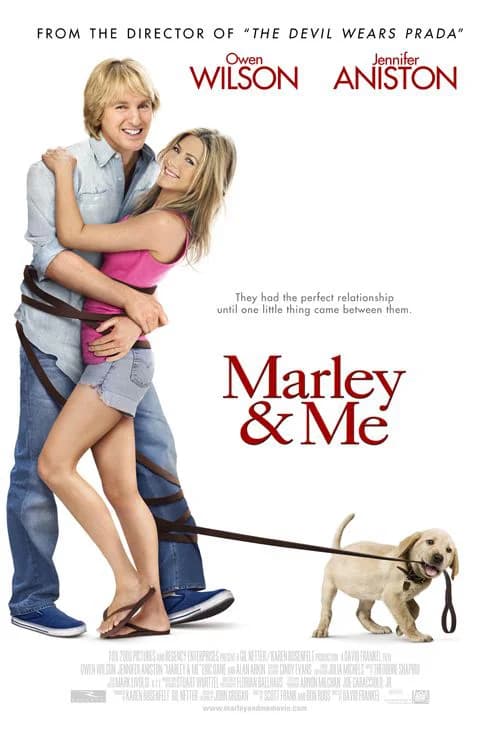 Poster phim Marley và tôi (2008)