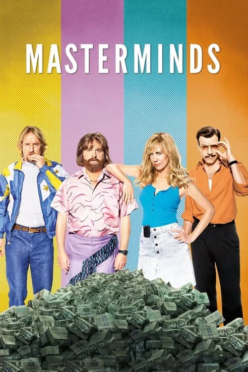 Poster phim Masterminds (2016)