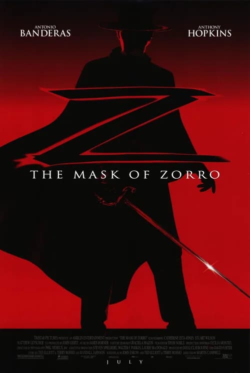 Poster phim Mặt nạ Zorro (1998)