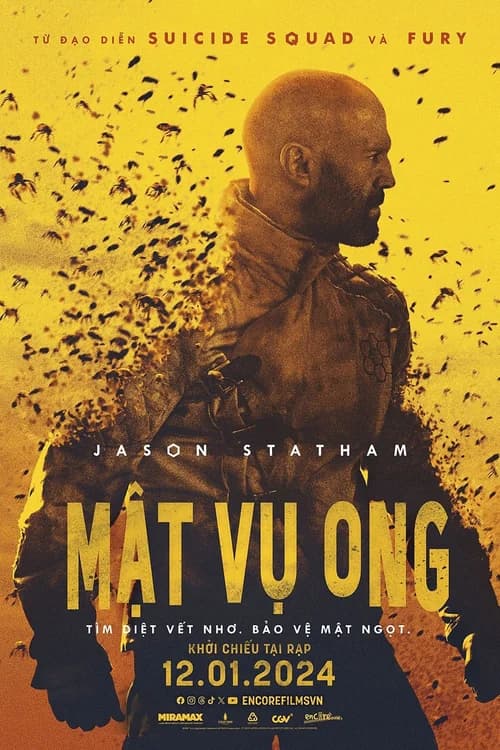 Poster phim Mật Vụ Ong (2024)