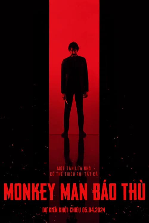 Poster phim Monkey Man Báo Thù (2024)