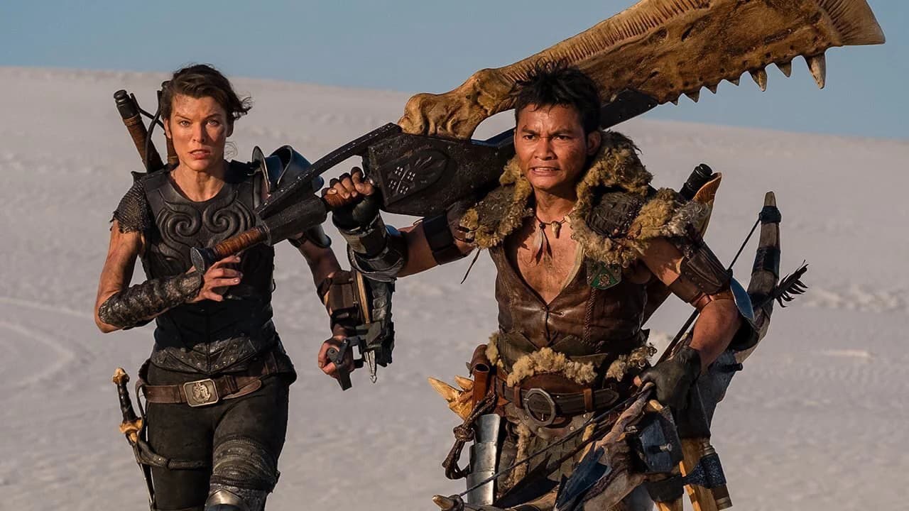 Backdrop phim Monster Hunter: Thợ săn quái vật
