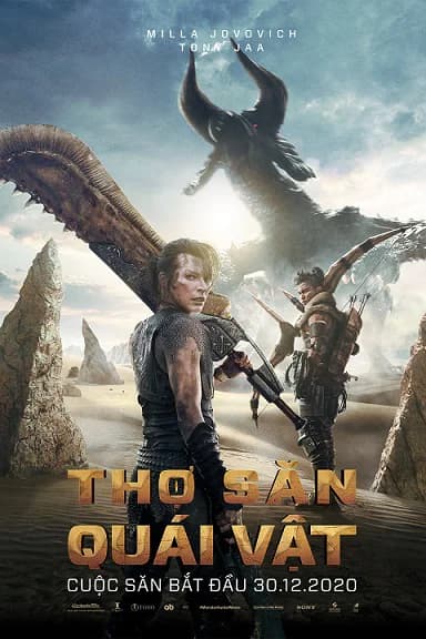 Poster phim Monster Hunter: Thợ săn quái vật (2020)