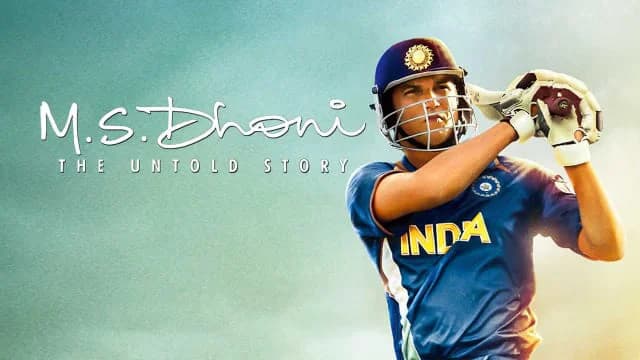 Backdrop phim M.S. Dhoni: Chuyện Chưa Kể