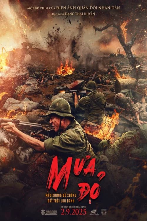 Poster phim Mưa Đỏ (2025)