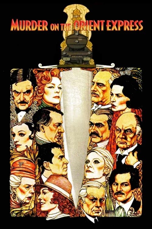 Poster phim Murder on the Orient Express (1974)