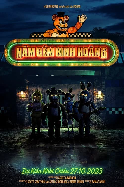 Poster phim Năm Đêm Kinh Hoàng (2023)