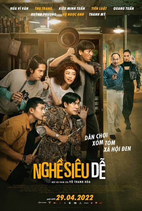 Poster phim Nghề Siêu Dễ (2022)