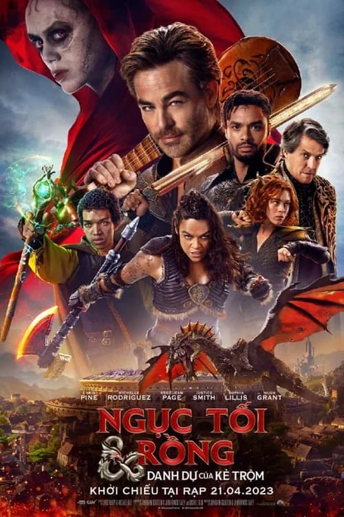 Poster phim Ngục Tối & Rồng: Danh Dự Của Kẻ Trộm (2023)