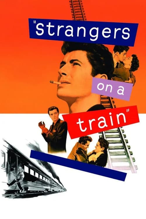 Poster phim Người Lạ Trên Chuyến Tàu (1951)