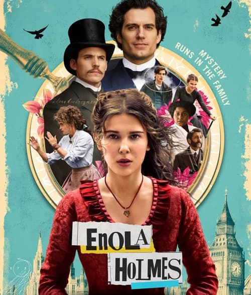 Poster phim Nữ Thần Thám Enola Holmes 2 (2022)