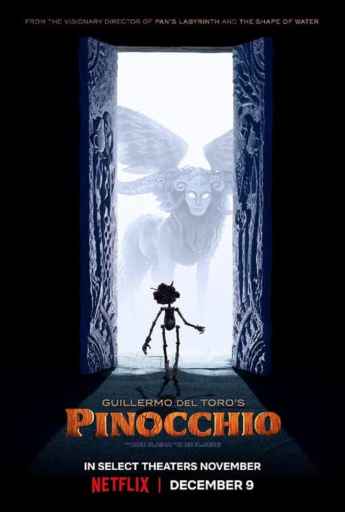 Poster phim Pinocchio của Guillermo del Toro (2022)