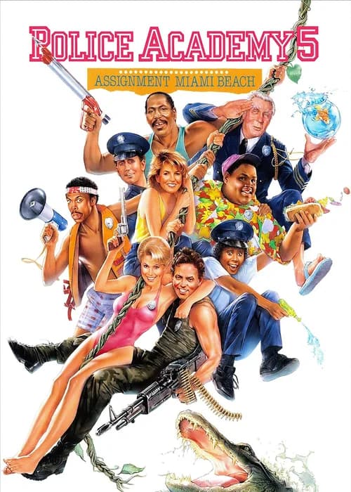 Poster phim Police Academy 5: Assignment: Miami Beach (1988)