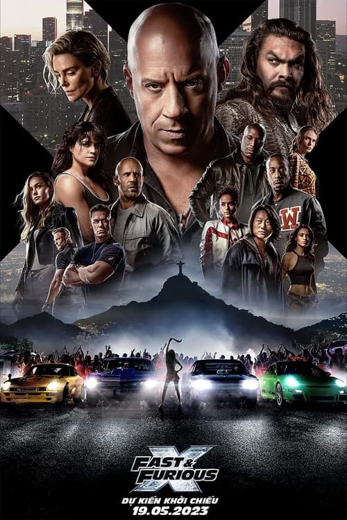 Poster phim Quá Nhanh Quá Nguy Hiểm 10 (2023)