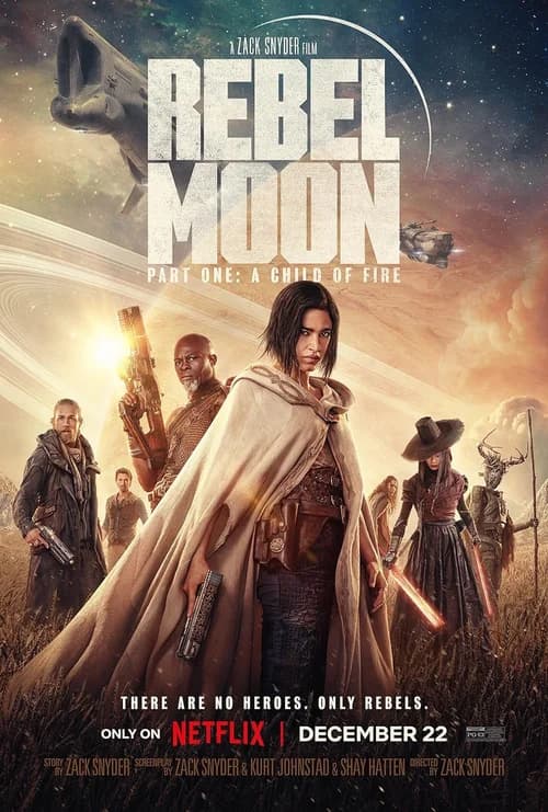 Poster phim Rebel Moon – Phần một: Người con của lửa (2023)
