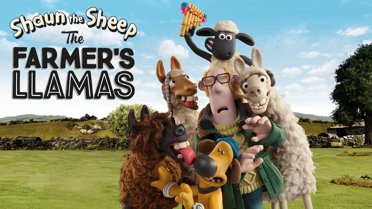 Backdrop phim Shaun the Sheep: The Farmer’s Llamas
