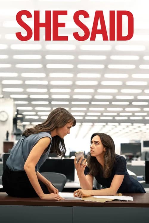 Poster phim She Said (2022)