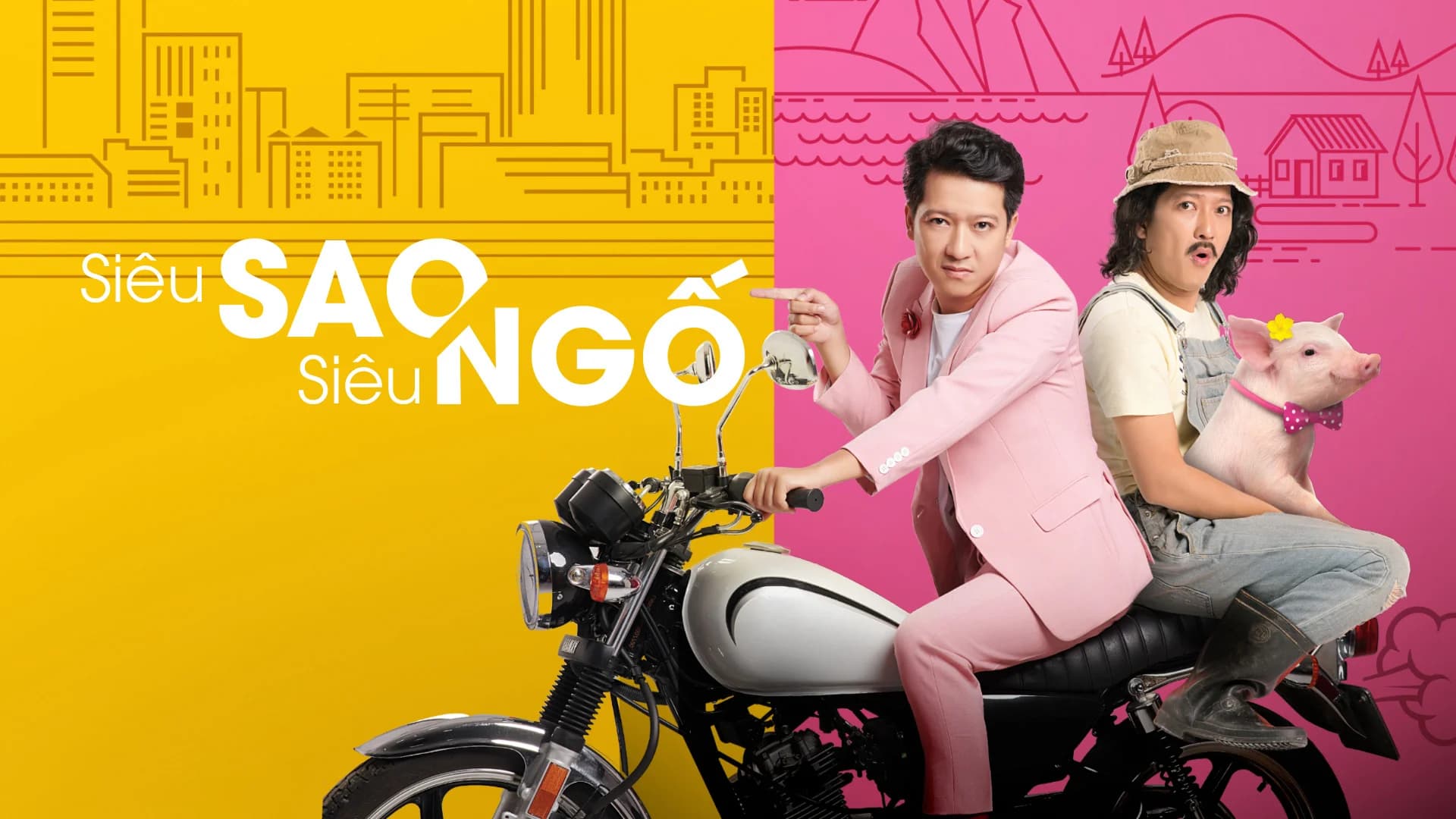 Backdrop phim Siêu sao siêu ngố