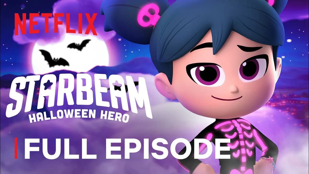 Backdrop phim StarBeam: Giải cứu Halloween