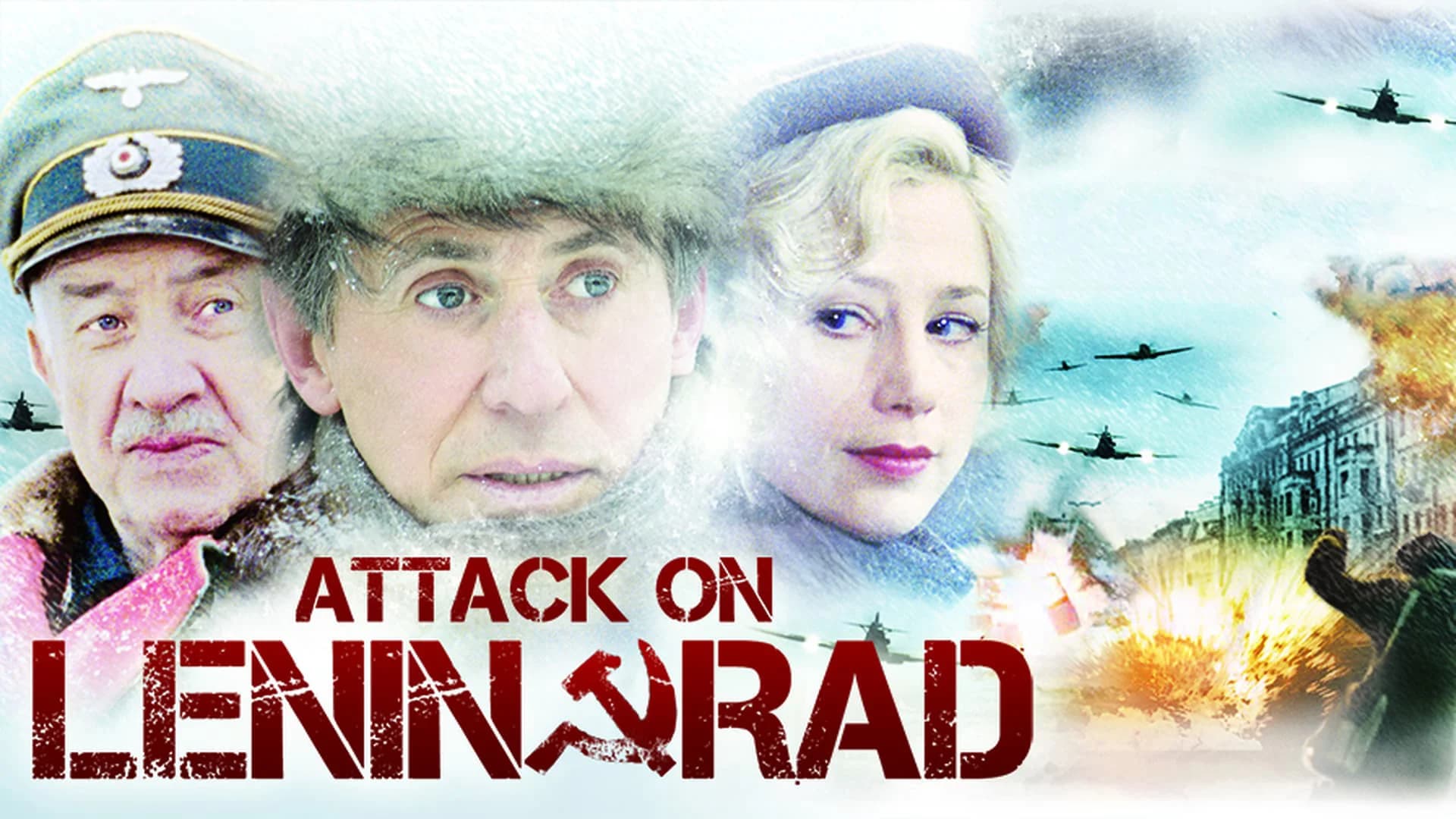 Backdrop phim Tấn Công Leningrad