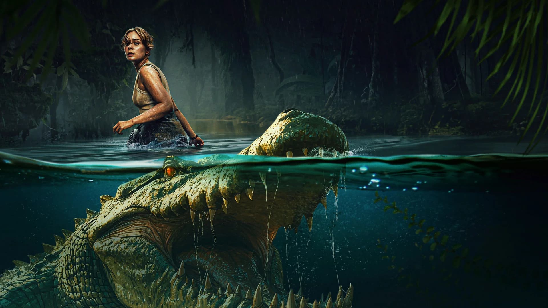 Backdrop phim Quái Vật Đầm Lầy
