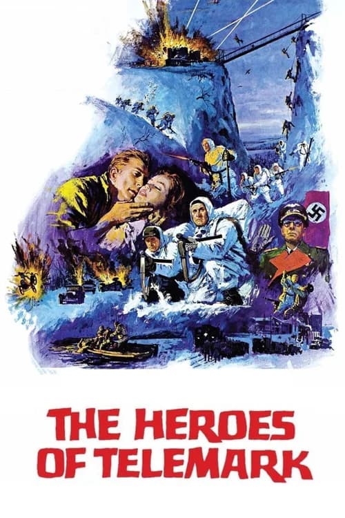 Poster phim Những anh hùng của Telemark (1965)