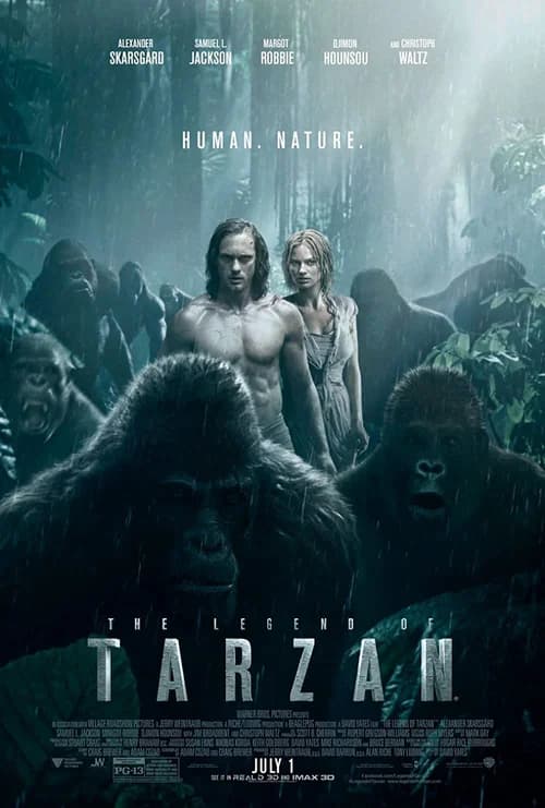 Poster phim The Legend of Tarzan