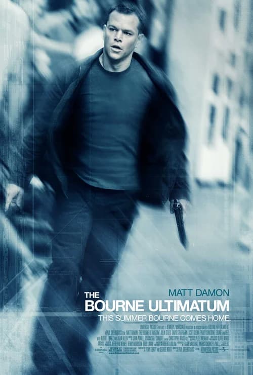 Poster phim Tối hậu thư của Bourne (2007)