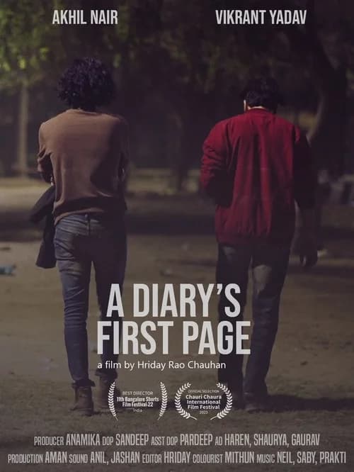 Poster phim Trang đầu tiên của Nhật ký (2022)