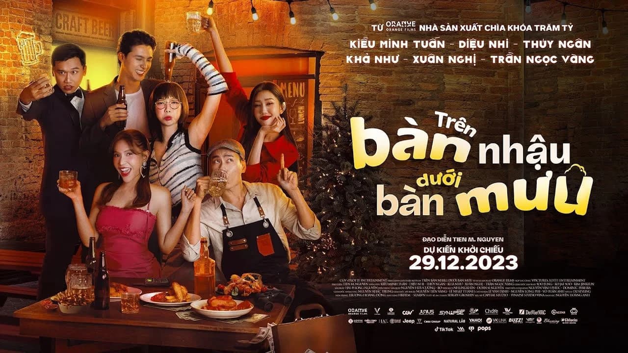 Backdrop phim Trên Bàn Nhậu Dưới Bàn Mưu