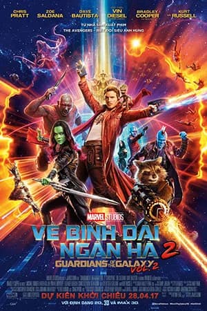 Poster phim Vệ Binh Dải Ngân Hà 2 (2017)