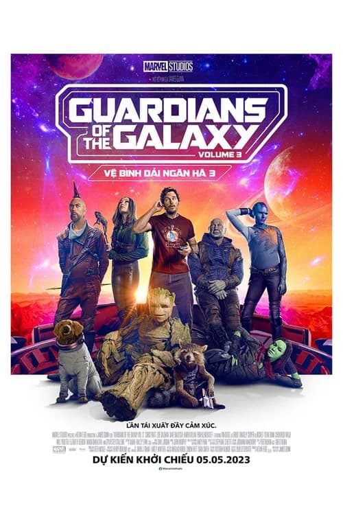 Poster phim Vệ Binh Dải Ngân Hà 3 (2023)