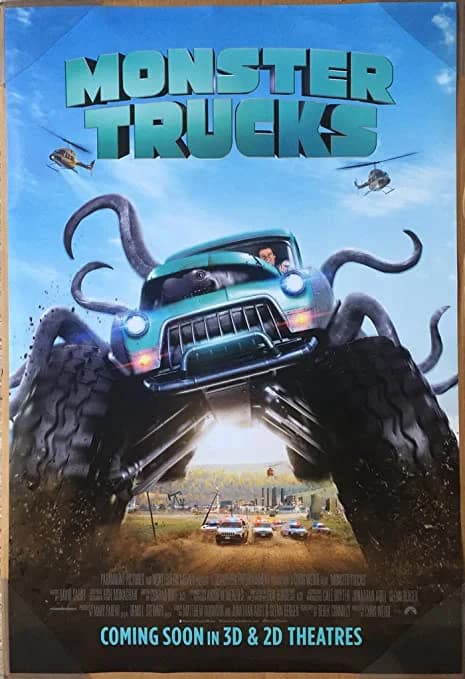 Poster phim Xe Tải Quái Vật (2016)
