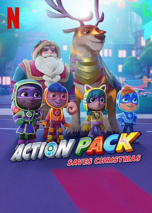 Poster phim Action Pack giải cứu Giáng sinh (2022)