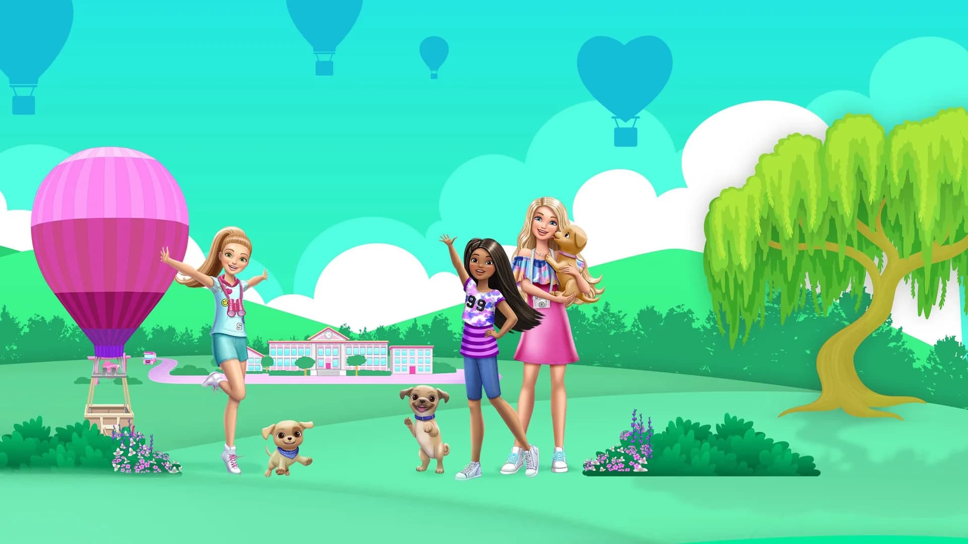 Backdrop phim Barbie and Stacie to the Rescue