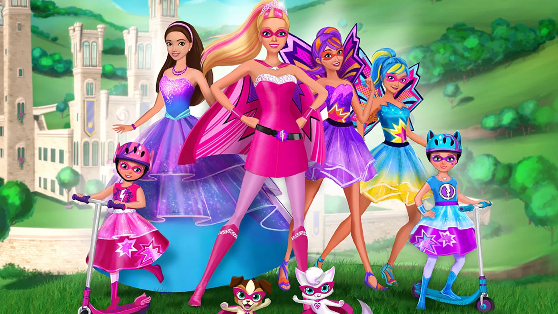 Backdrop phim Barbie: Công Chúa Sức Mạnh