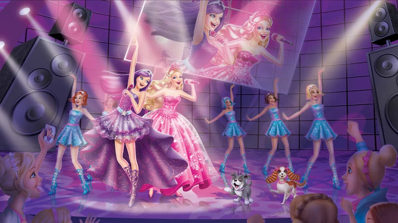 Backdrop phim Barbie: The Princess & the Popstar