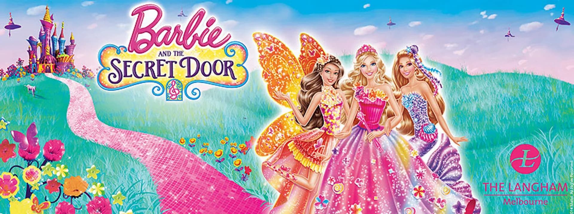 Backdrop phim Barbie Và Cánh Cổng Bí Mật