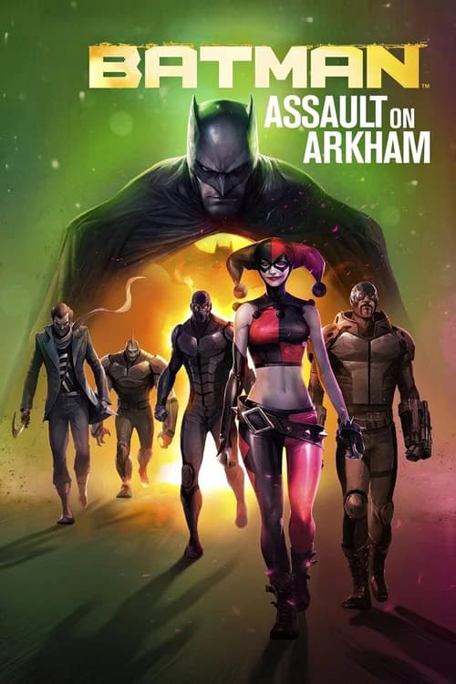 Poster phim Batman: Arkham Thất Thủ (2014)